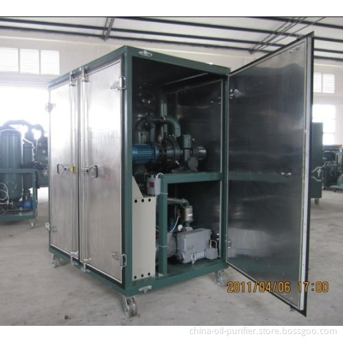 Series ZYD Double-Stage Transformer Oil Purifier